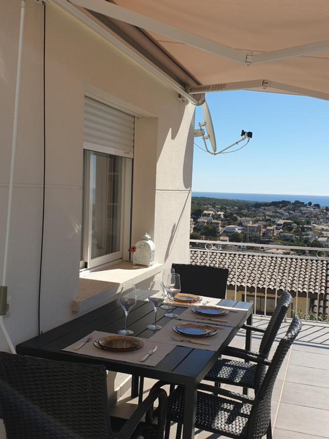 Precioso Apartamento Con Vista Al Mar Calafell Exterior foto